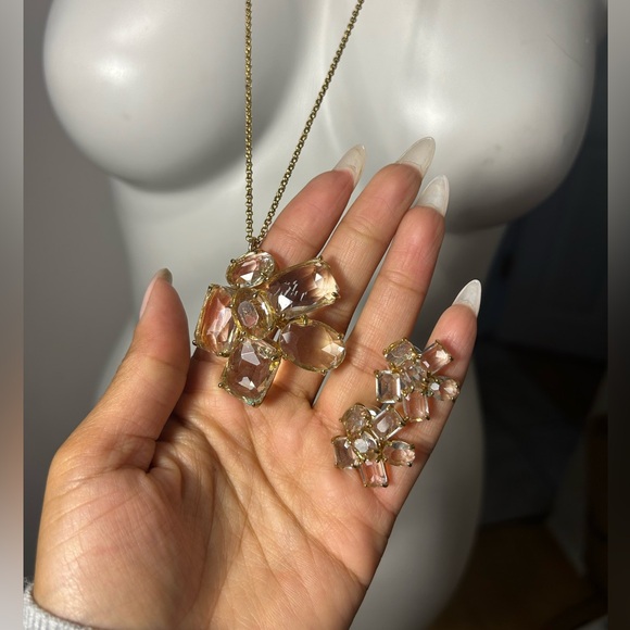 Ann Taylor Jewelry Set Bundle- 2 necklaces w/ matching earrings - Picture 10 of 10